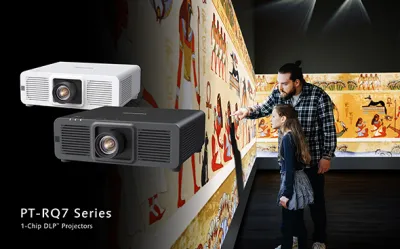 Immersive Erlebnisse für alle: Die neuen 1-Chip-DLP-Projektoren der RQ7-Serie von Panasonic