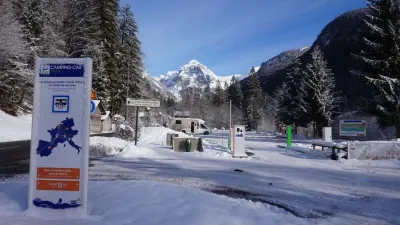 Winterurlaub mit dem Wohnmobil: in den Alpen auf den Stellplätzen von Camping-Car Park