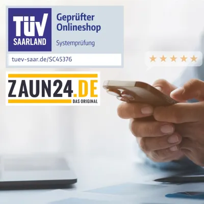 ZAUN24.de erhält TÜV-Zertifizierung für Onlineshops