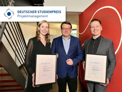 Deutscher Studienpreis Projektmanagement 2023 - die Gewinner stehen fest