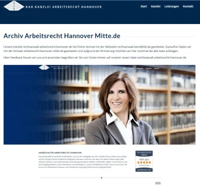 KAH übernimmt arbeitsrecht-hannover-mitte.de