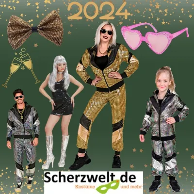 Silber, Golden, Glitzernd - Silvester - Die Party des Jahres