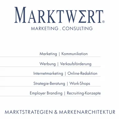 Regensburg: MARKTWERT Experten für Marketing und Werbung