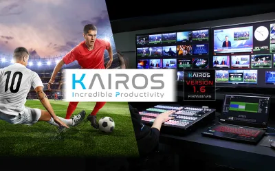 ISE 2024: Panasonic kündigt Weiterentwicklung für die IT/IP-Live-Produktionsplattform KAIROS an