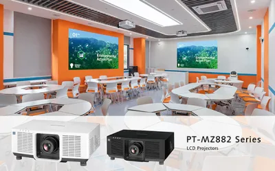 Panasonic stellt seinen nachhaltigsten LCD-Projektor vor