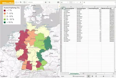 Datenanalyse mit WebGIS WIGeoWeb: Intuitives Verstehen von Daten im räumlichen Kontext