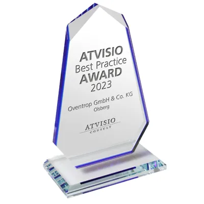 Oventrop gewinnt ATVISIO Award 2023