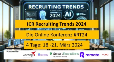 Die Zukunft des Recruitings  -  Recruiting Trends 2024 Konferenz Online #RT24