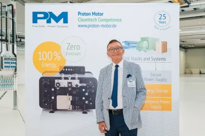 Wasserstoff-Booster fürs Königreich: Bayerischer Hightech-Produzent Proton Motor Fuel Cell GmbH stärkt britische Energiewende-Ambitionen