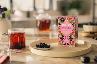 Pukkas neue Bio-Teekreation "Morning Berry": Die neue koffeinfreie Alternative für jeden Morgen