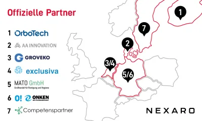 Nexaro erweitert nationales und europäisches Netzwerk