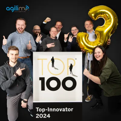 agilimo erhält zum dritten Mal TOP 100-Innovationspreis