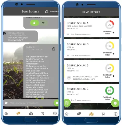 Eine neue App bringt Landwirten die Zukunft auf die Höfe