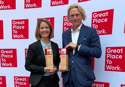 Controlware erhält erneut die "Great Place to Work"-Auszeichnungen "Beste Arbeitgeber ITK" und "Beste Arbeitgeber Hessen"