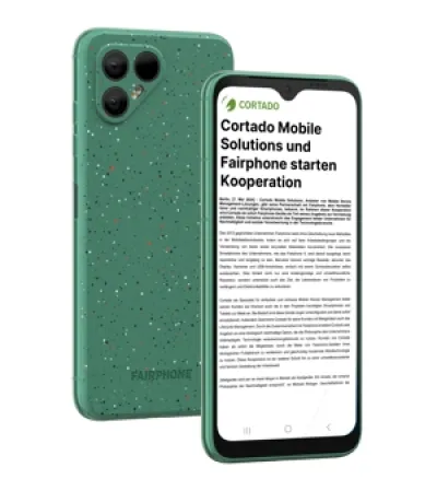 Cortado Mobile Solutions und Fairphone starten Kooperation