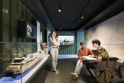 Neu auf Texel: Fähren-Steuerhaus wird zum multimedialen Ausstellungsraum