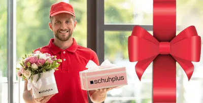 schuhplus-Gutscheine: Große Freude für große Schuhe verschenken