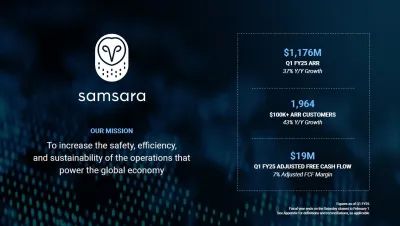 Samsara meldet Finanzergebnisse für das erste Quartal des Geschäftsjahres 2025