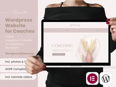 Moderne Coaching-Website mit einem geringen Budget erstellen