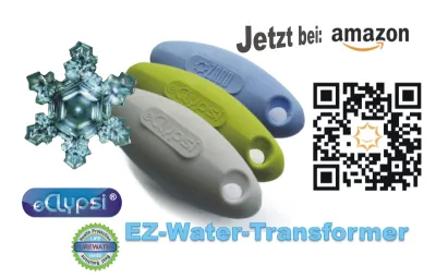 Die belebenden Wasser-Transformer "eClypsi", jetzt bei Amazon