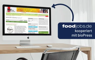 foodjobs.de kooperiert mit bioPress