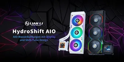 LIAN LI HydroShift LCD AIOs - Elegant und flexibel