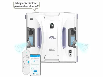 Sichler Exclusive HOBOT S6 Pro (PR-070) Profi-Fensterputz-Roboter