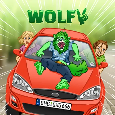 Wolfy kommt auf einen Roadtrip vorbei - BEI ANGUS!