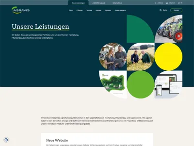 Neue Website agravis.de erfolgreich gelauncht