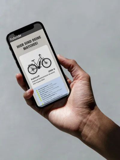 Favoride E-Bike Finder - Finde dein Perfect Match!