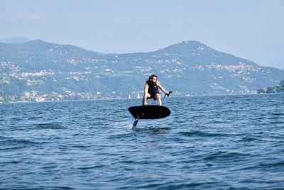 Lakeview Cannobio startet eFoil Schule am Lago Maggiore