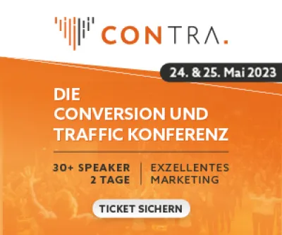 Die Conversion und Traffic Konferenz CONTRA