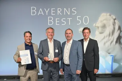 NewTec mit dem Preis "BAYERNS BEST 50" ausgezeichnet