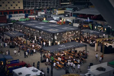 Großer Andrang in der Auftaktwoche vom "The Champions Burger"-Finale in München - noch bis 8. September im Werksviertel am Riesenrad