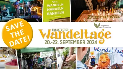 Wandeltage in Frankfurt - So sieht die nachhaltige Stadtentwicklung aus