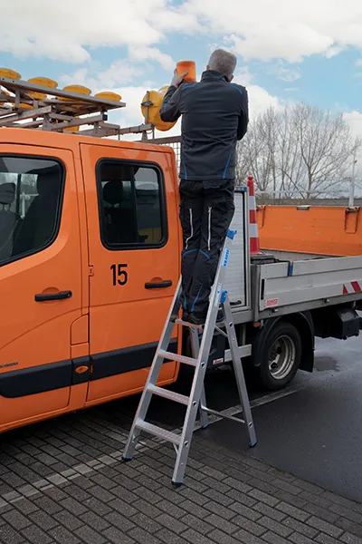 Sicherheit beim Einsatz von Steigtechnik auf Baustellen