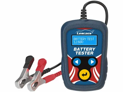 Lescars 12-Volt-Kfz-Batterietester mit Lasttester