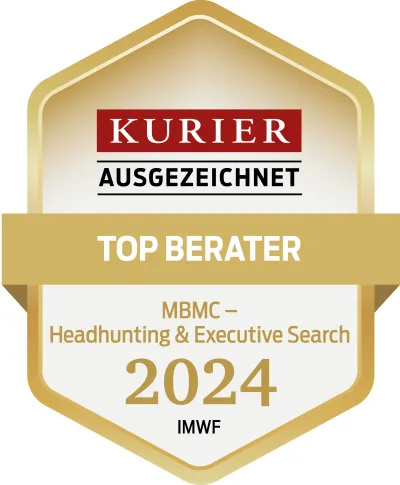 MBMC Headhunting & Executive Search als "Top Berater 2024" ausgezeichnet