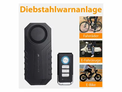 VisorTech Ultrakompakter Anti-Diebstahl-Alarm