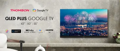 Toller Sound: Der neue THOMSON Google TV QLED Plus