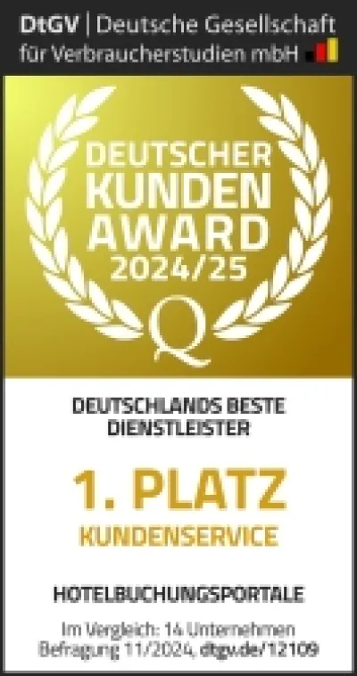 ehotel gewinnt Deutschen Kunden-Award 2024/25 für besten Kundenservice