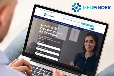 MedFinder Physio - Die neue Online-Plattform, die Physiotherapeuten und Patienten verbindet