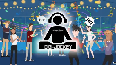 "Digi-Jockey" Event-Musikprogramm per Livestream