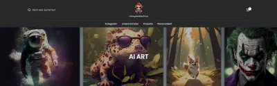 Affengeilebilder24.de launcht neue AI Kunst Kollektion