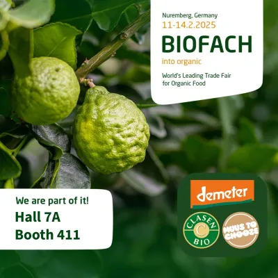 70 Jahre Clasen Bio: Messeauftritt auf der BIOFACH 2025