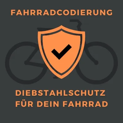 Fahrradcodierung im März - Hamburg und Schleswig-Holstein