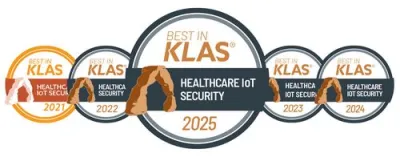 Claroty zum fünften Mal in Folge als beste Healthcare-IoT-Security-Lösung ausgezeichnet