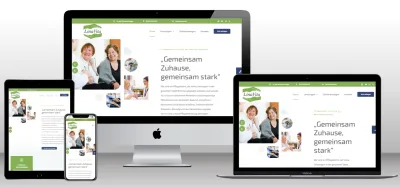 Website vom Pflegedienst LinaVita aus Mönchengladbach online