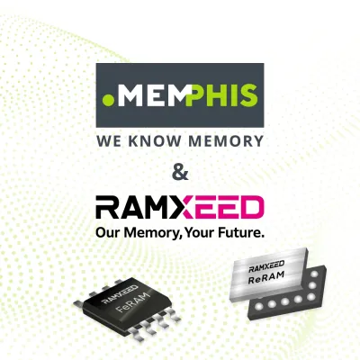 MEMPHIS Electronic vertreibt FeRAM und ReRAM von RAMXEED