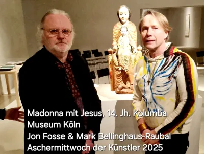 Jon Fosse der Literaturnobelpreisträger 2023 - ein Genie beim Aschermittwoch der Künstler 2025 in Köln